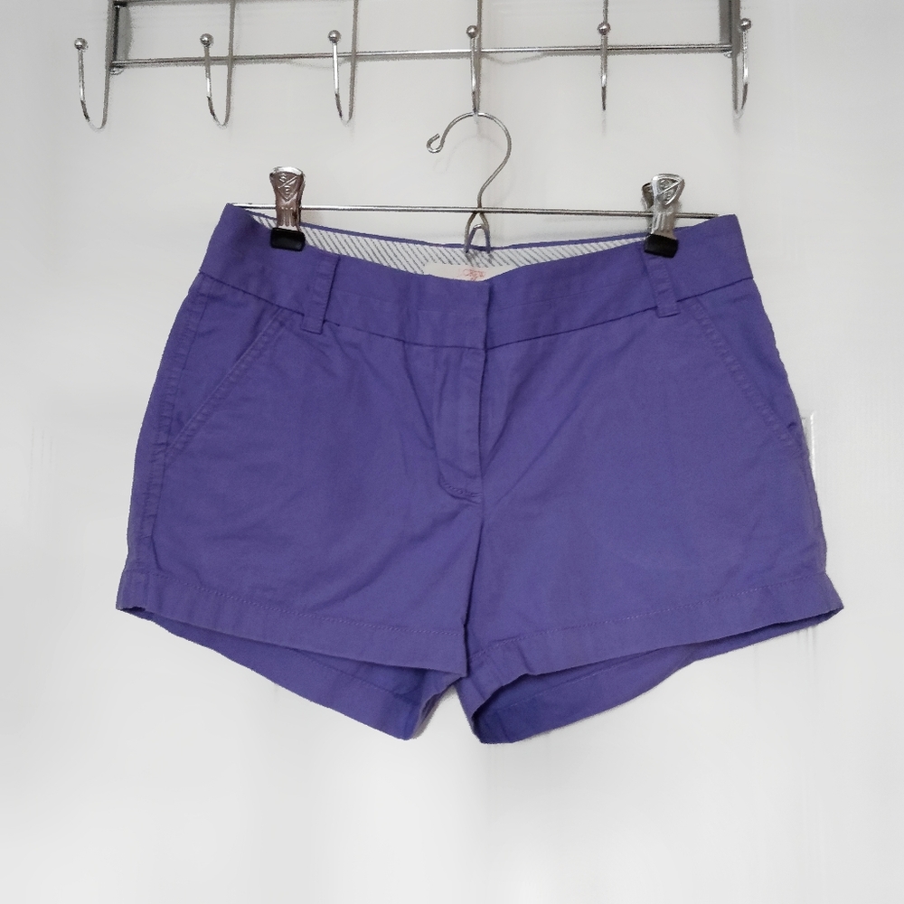 J. Crew | Chino Broken-in Shorts in purple